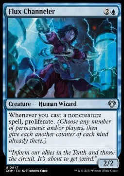 Flux Channeler - Commander Masters: Extras (Uncommon) [XCMM-847]