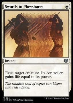 Swords to Plowshares - Commander Masters: Extras (Uncommon) [XCMM-841]