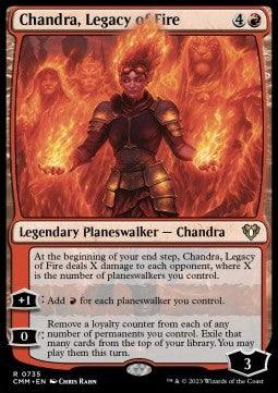 Chandra, Legacy of Fire - Commander Masters: Extras (Rare) [XCMM-735]