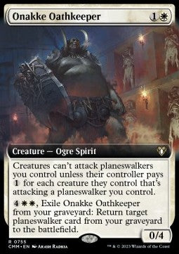 Onakke Oathkeeper (V.2) - Commander Masters: Extras (Rare) [XCMM-755]