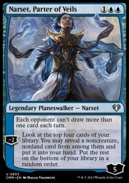 Narset, Parter of Veils - Commander Masters: Extras (Uncommon) [XCMM-853]