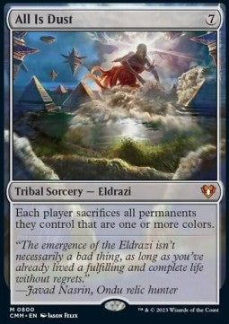All Is Dust - Commander Masters: Extras (Mythic) [XCMM-800]
