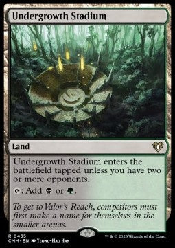 Undergrowth Stadium - Commander Masters (Rare) [CMM-435]