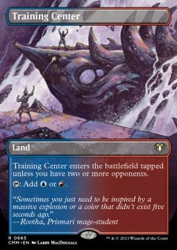 Training Center (V.2) - Commander Masters: Extras (Rare) [XCMM-665]