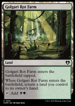 Golgari Rot Farm⁣ - Commander Masters: Extras⁣ (Common)⁣ [1001]