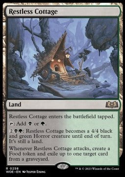 Restless Cottage⁣ - Wilds of Eldraine⁣ (Rare)⁣ [258]