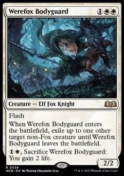 Werefox Bodyguard - Wilds of Eldraine (Rare) [WOE-39]