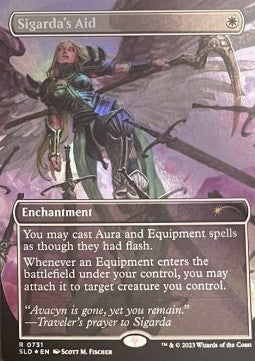 Sigarda's Aid⁣ - Secret Lair Drop Series⁣ (Rare)⁣ [731]