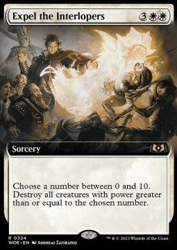 Expel the Interlopers⁣ - Wilds of Eldraine: Extras⁣ (Rare)⁣ [324]