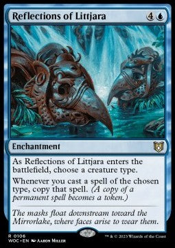 Reflections of Littjara - Commander: Wilds of Eldraine (Rare) [WOC-106]