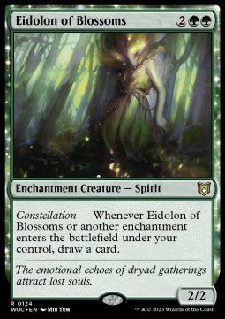 Eidolon of Blossoms - Commander: Wilds of Eldraine (Rare) [WOC-124]