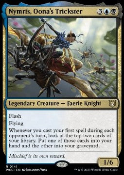 Nymris, Oona's Trickster - Commander: Wilds of Eldraine (Rare) [WOC-141]
