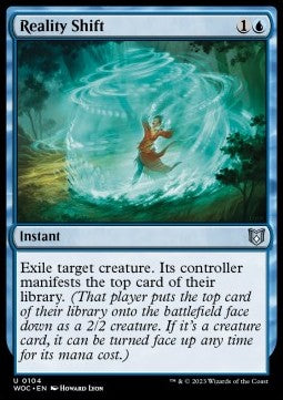 Reality Shift - Commander: Wilds of Eldraine (Uncommon) [WOC-104]