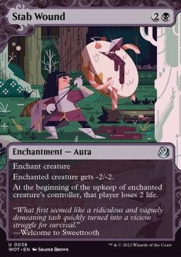 Stab Wound - Enchanting Tales (Uncommon) [WOT-36]