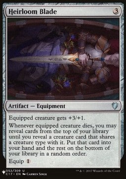 Heirloom Blade - Secret Lair Commander Deck: Angels: They're Just Like Us but Cooler (Uncommon)