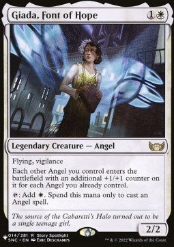 Giada, Font of Hope - Secret Lair Commander Deck: Angels: They're Just Like Us but Cooler (Rare)