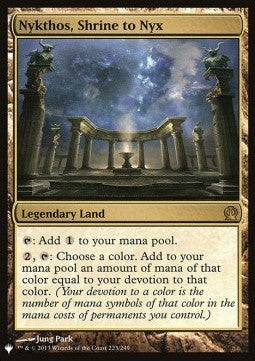 Nykthos, Shrine to Nyx - Secret Lair Commander Deck: Angels: They're Just Like Us but Cooler (Rare)