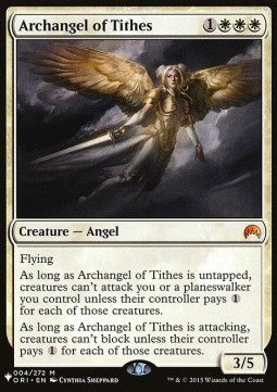 Archangel of Tithes - Secret Lair Commander Deck: Angels: They're Just Like Us but Cooler (Mythic)