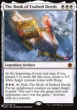 The Book of Exalted Deeds - Secret Lair Commander Deck: Angels: They're Just Like Us but Cooler (Mythic)