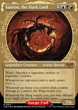 Sauron, the Dark Lord (V.4) - The Lord of the Rings: Tales of Middle-earth Holiday Release (Mythic) [LTRH-821]