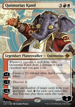 Quintorius Kand (V.1) - The Lost Caverns of Ixalan: Extras (Mythic) [XLCI-307]