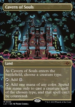 Cavern of Souls (V.1) - The Lost Caverns of Ixalan: Extras (Mythic) [XLCI-345]