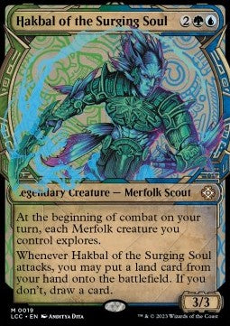 Hakbal of the Surging Soul (V.1) - Commander: The Lost Caverns of Ixalan: Extras (Mythic) [XLCC-19]