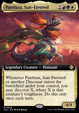 Pantlaza, Sun-Favored (V.2) - Commander: The Lost Caverns of Ixalan: Extras (Mythic) [XLCC-30]