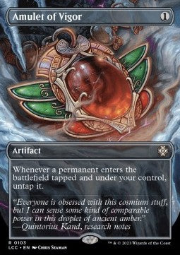 Amulet of Vigor - Commander: The Lost Caverns of Ixalan: Extras (Rare) [XLCC-103]