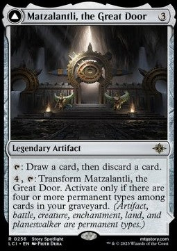 Matzalantli, the Great Door // The Core - The Lost Caverns of Ixalan (Rare) [LCI-256]