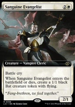 Sanguine Evangelist - The Lost Caverns of Ixalan: Extras (Rare) [XLCI-356]