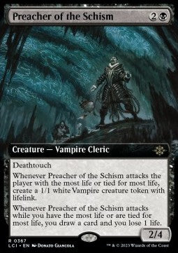 Preacher of the Schism - The Lost Caverns of Ixalan: Extras (Rare) [XLCI-367]