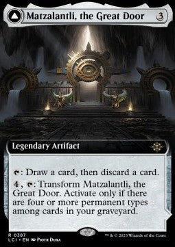 Matzalantli, the Great Door // The Core - The Lost Caverns of Ixalan: Extras (Rare) [XLCI-387]