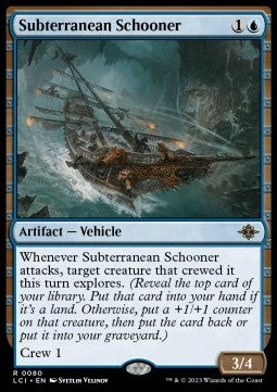 Subterranean Schooner⁣ - The Lost Caverns of Ixalan⁣ (Rare)⁣ [80]