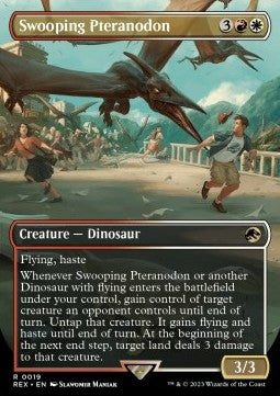 Swooping Pteranodon (V.1) - Universes Beyond: Jurassic World Collection (Rare) [REX-19]