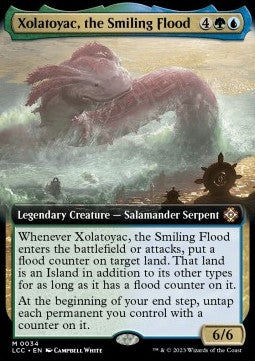 Xolatoyac, the Smiling Flood - Commander: The Lost Caverns of Ixalan: Extras (Mythic) [XLCC-34]
