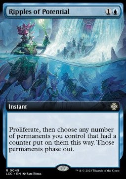 Ripples of Potential - Commander: The Lost Caverns of Ixalan: Extras (Rare) [XLCC-45]