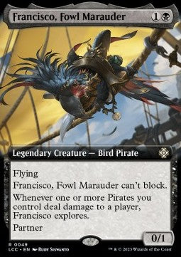 Francisco, Fowl Marauder - Commander: The Lost Caverns of Ixalan: Extras (Rare) [XLCC-49]