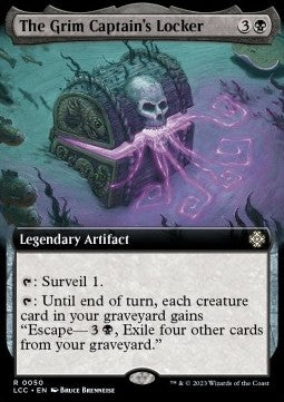 The Grim Captain's Locker - Commander: The Lost Caverns of Ixalan: Extras (Rare) [XLCC-50]