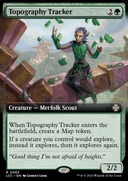 Topography Tracker - Commander: The Lost Caverns of Ixalan: Extras (Rare) [XLCC-63]