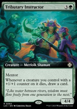 Tributary Instructor - Commander: The Lost Caverns of Ixalan: Extras (Rare) [XLCC-64]