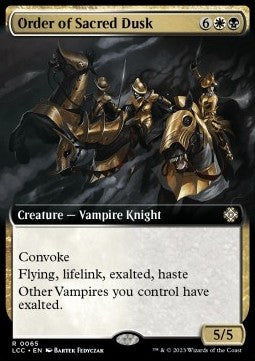 Order of Sacred Dusk⁣ - Commander: The Lost Caverns of Ixalan: Extras⁣ (Rare)⁣ [65]
