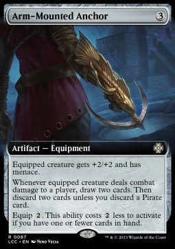 Arm-Mounted Anchor - Commander: The Lost Caverns of Ixalan: Extras (Rare) [XLCC-67]