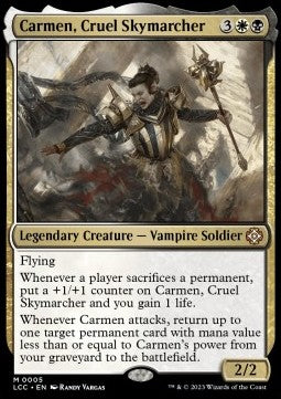 Carmen, Cruel Skymarcher⁣ - Commander: The Lost Caverns of Ixalan⁣ (Mythic)⁣ [5]
