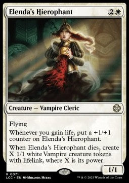 Elenda's Hierophant⁣ - Commander: The Lost Caverns of Ixalan⁣ (Rare)⁣ [71]