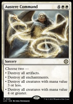 Austere Command⁣ - Commander: The Lost Caverns of Ixalan⁣ (Rare)⁣ [126]