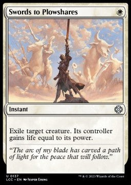 Swords to Plowshares - Commander: The Lost Caverns of Ixalan (Uncommon) [LCC-137]