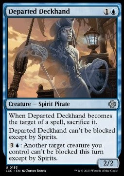 Departed Deckhand - Commander: The Lost Caverns of Ixalan (Uncommon) [LCC-153]