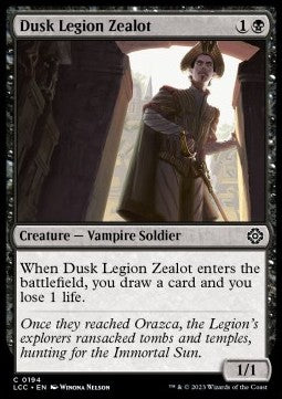 Dusk Legion Zealot⁣ - Commander: The Lost Caverns of Ixalan⁣ (Common)⁣ [194]