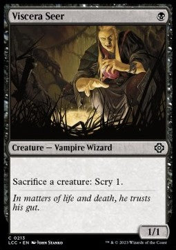 Viscera Seer⁣ - Commander: The Lost Caverns of Ixalan⁣ (Common)⁣ [213]